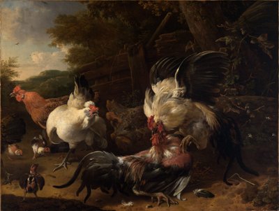  作： Melchior de Hondecoeter
