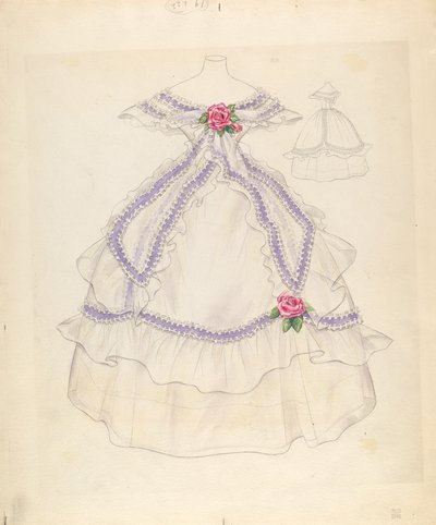 ドレス、1937年頃 作： Melita Hofmann