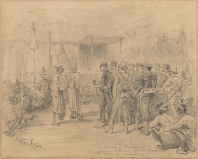 ダコイツを探して、1885年頃 作： Melton Prior