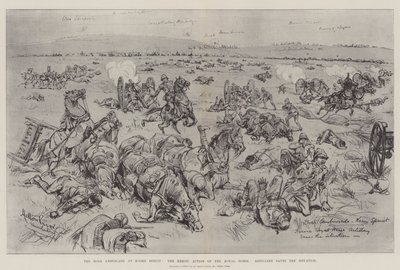 Koorn SpruitのBoer Ambuscade、王立馬砲の英雄的行動が状況を救う 作： Melton Prior