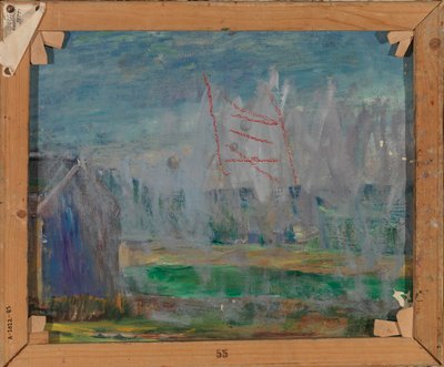 風景、スケッチ 作： Meri Genetz