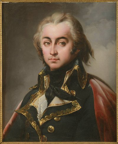 Jean-Baptiste (Jean Baptiste) Cyrus de Timbrune de Thiembronne, Comte de Valence (1752-1822), by Blondel, Merry-Joseph (1781-1853).油彩・キャンバス寸法：65x54cmプライベートコレクション 作： Merry Joseph Blondel