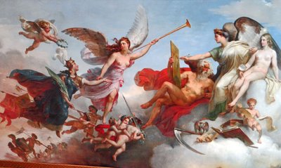 ブービンズで勝利したフランス 作： Merry Joseph Blondel
