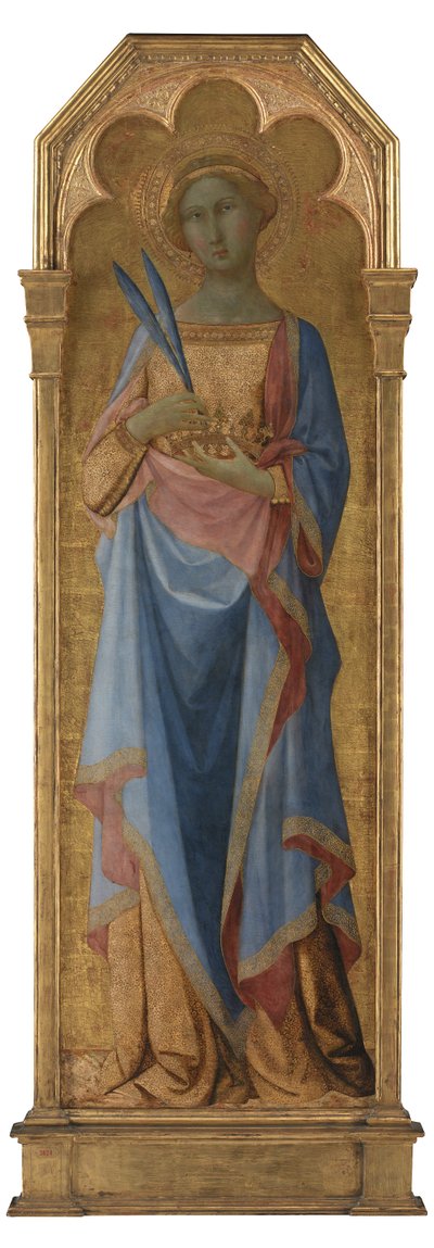 聖コロナ 作： Mesteren for Palazzo Venezia Madonna