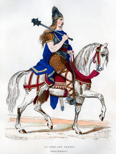 フランク家の首長、1882年-1884年頃 作： Meunier