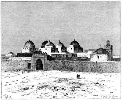 剣のモスク、Kairwan、c1890 作： Meunier