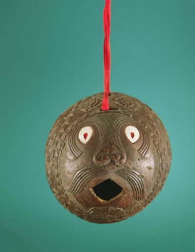 刻まれた銀行、19世紀後半（ココナッツ） 作： Mexican School