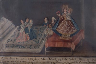 元投票絵画、1851 作： Mexican School