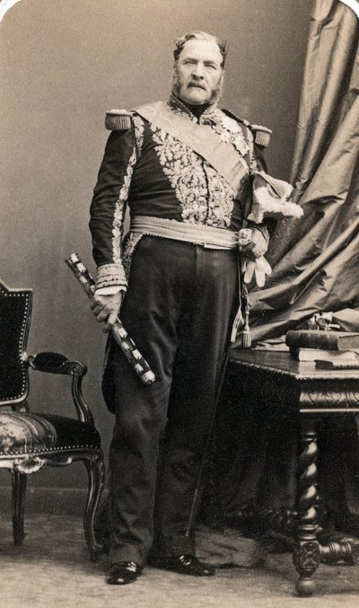 マレシャル・フォレイ（1804-1872）の肖像 .メイヤーとピアソンの写真 作： Meyer and Pierson