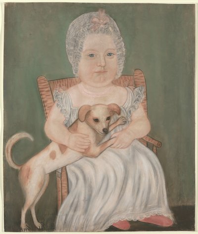 愛犬を連れた子供 作： Micah Williams