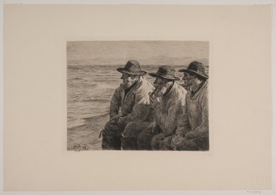 三人の漁師 作： Michael Ancher