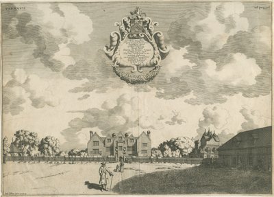 ベントレーホール：銅版画、nd [1653-1686] 作： Michael Burghers