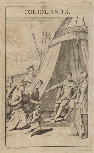 Marcius Coriolanus、ローマの将軍 作： Michael Burghers