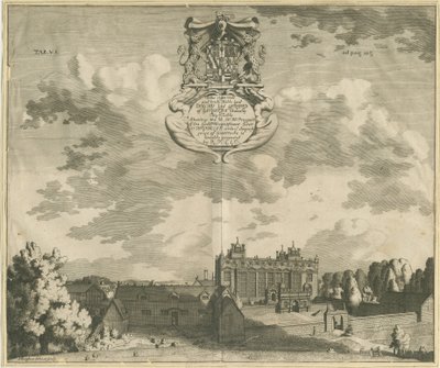 ジェラールブロムリーホール：彫刻、nd [1653-1686] 作： Michael Burghers