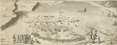 ハイ・オフリー-シェベン・プール：彫刻、ND [1653-1686] (プリント) 作： Michael Burghers