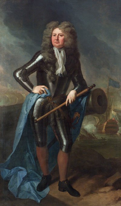 クラウデスレー・ショベル提督（1650～1707年） 作： Michael Dahl