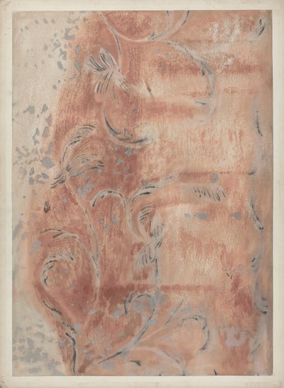 壁面装飾の断片、1940年頃。 作： Michael Lauretano