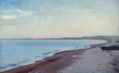 MPAncher、Am Strand in Skagen 作： Michael Peter Ancher