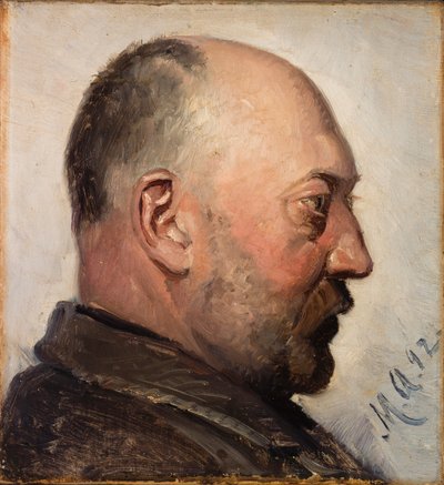 ThorvaldBindesbøll 作： Michael Peter Ancher