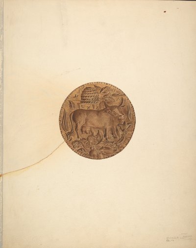 バターモールド、1940年 作： Michael Riccitelli