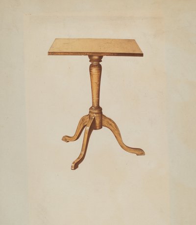 Table Occasional、1938年。 作： Michael Riccitelli