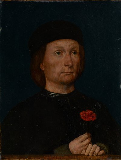 ピンクの男の肖像 作： Michael Sittow
