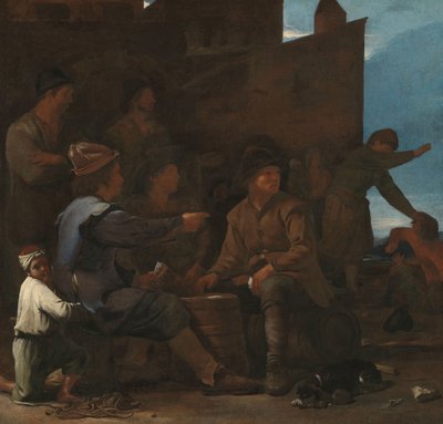 カードプレーヤー 作： Michael Sweerts