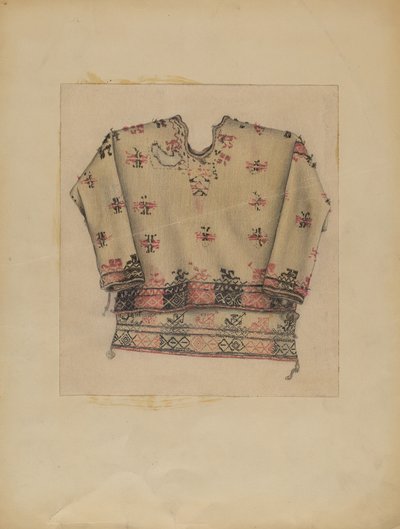 刺繍の女性のドレス 作： Michael Trekur