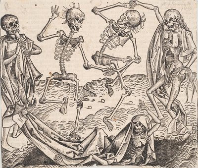 世界のシェールクロニクルからの死のダンス 作： Michael Wolgemut