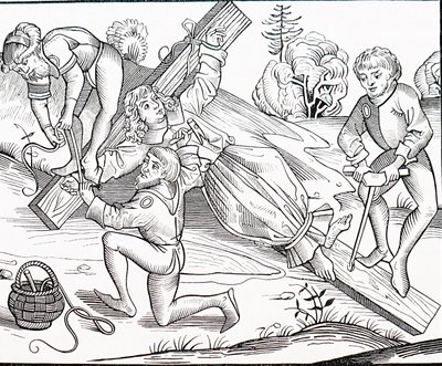 A crucificação de uma criança 作： Michael Wolgemut or Wolgemuth