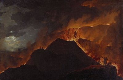 新古典主義：ヴェスヴィオ山の噴火 par Wutky, Michael (1739-1822) 作： Michael Wutky
