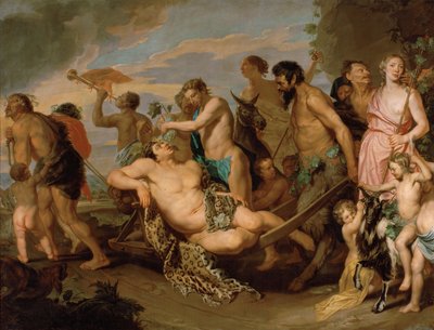 バッカナリア、1659年以前（キャンバスに油彩） 作： Michaelina Wautier