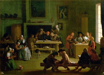 教室のインテリア 作： Michel Ange Houasse