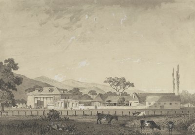 Residência em Orange Grove Estate, Tacarigua 作： Michel Jean Cazabon