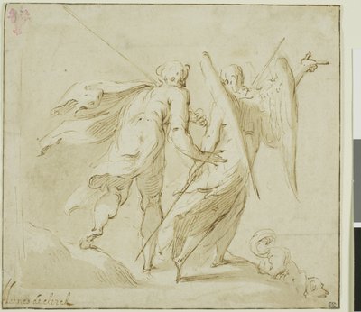 トビアスと天使 作： Michel Joseph Speeckaert