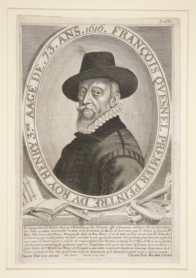 フランソワ・ケネル (1543-1619)、73 歳 作： Michel Lasne