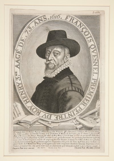 フランソワ・ケネル（1543-1619）、73歳 作： ミシェル・ラズン