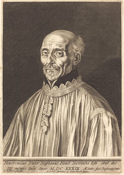 エティエンヌ・ビネ 作： Michel Lasne after Charles Le Brun