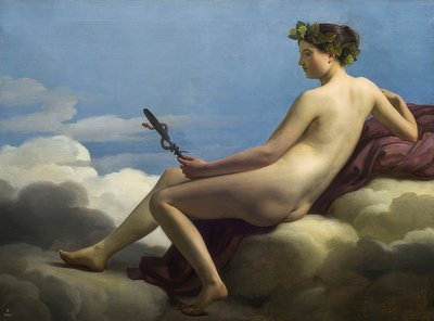 慎重さの寓意。 1823 作： Michel Martin Drolling