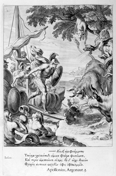 ジェイソンとアルゴノーツ、1655 作： Michel de Marolles