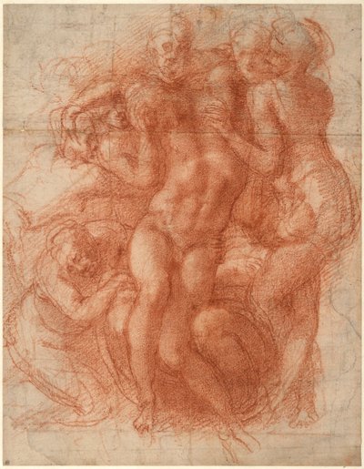哀歌（レクト） 1530年頃 作： Michelangelo