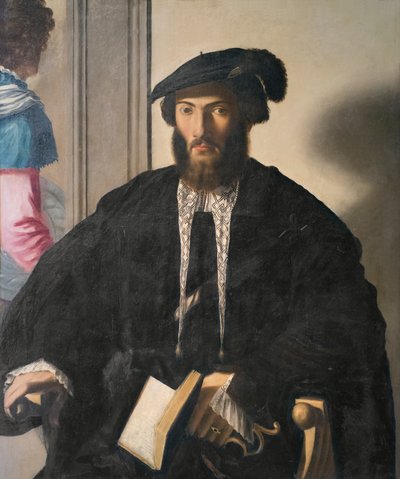 ジョバン・バッティスタ・カスタルディとして知られる紳士の肖像 作： Michelangelo Anselmi