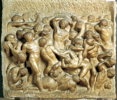 ラピスとケンタウロスの戦い 作： Michelangelo Buonarroti