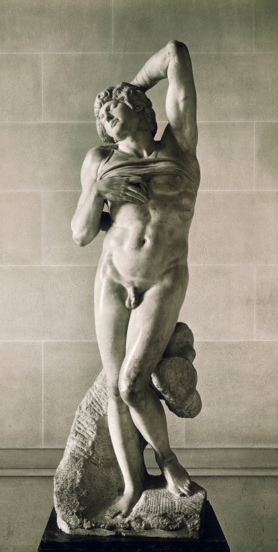 囚われの身、瀕死の奴隷の言葉 作： Michelangelo Buonarroti