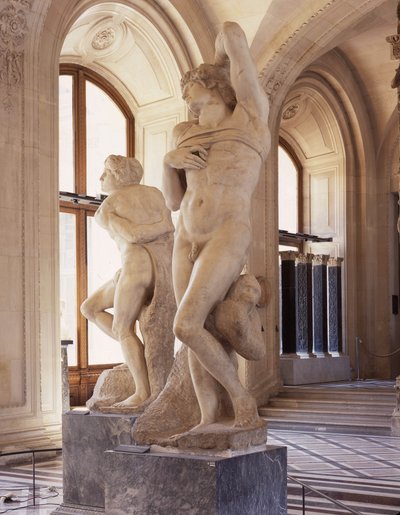 瀕死の奴隷」と呼ばれる捕虜 作： Michelangelo Buonarroti