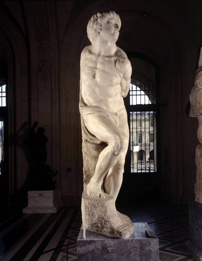 反乱軍の奴隷」と呼ばれる捕虜 作： Michelangelo Buonarroti
