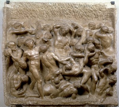 ケンタウロスの戦い 作： Michelangelo Buonarroti