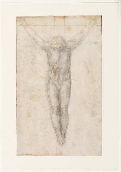 十字架上のキリスト 作： Michelangelo Buonarroti