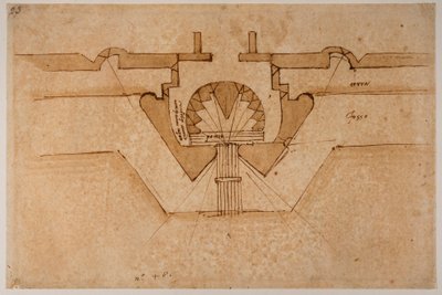 ゲートウェイ用塁壁のデザイン 作： Michelangelo Buonarroti