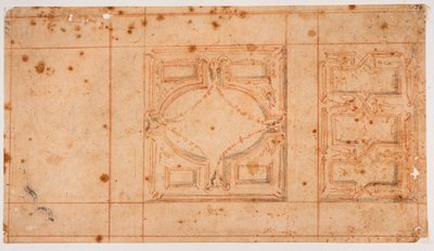 ローレンシャン図書館の机のデザイン 作： Michelangelo Buonarroti